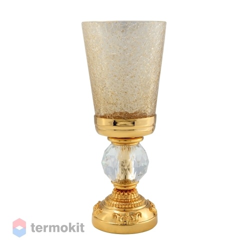Стакан Migliore Cristalia настольный золото/SWAROVSKI 16821