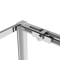 Душевой уголок Vincea Slim Soft 2000x1400x1000 хром VSR-1SS1014CL