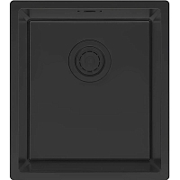 Мойка для кухни Paulmark YUNI матовый черный YU39-MBN