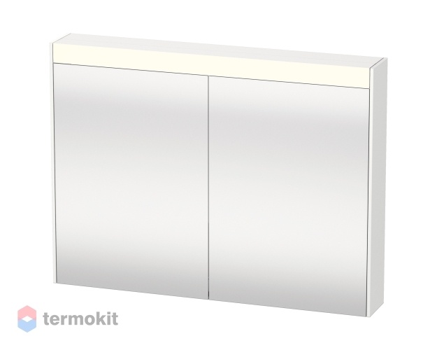 Зеркальный шкаф Duravit Brioso 82 с подсветкой белый BR710201818
