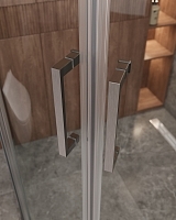 Душевой уголок Cezares Molveno 1950x1200x900 оружейная сталь MOLVENO-RH-2-120/90-C-GM-IV