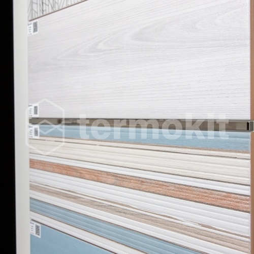 Керамическая плитка Delacora Timber Shik Platinum BW0SHI66 бордюр 1,3x75