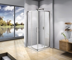Душевой уголок Good Door NEO 1850x1000x1000 хром НЕ00012