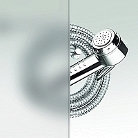 Душевой уголок RGW Hotel HO-084W 1950x1000x1000 белый (матовое стекло) 350608400-25