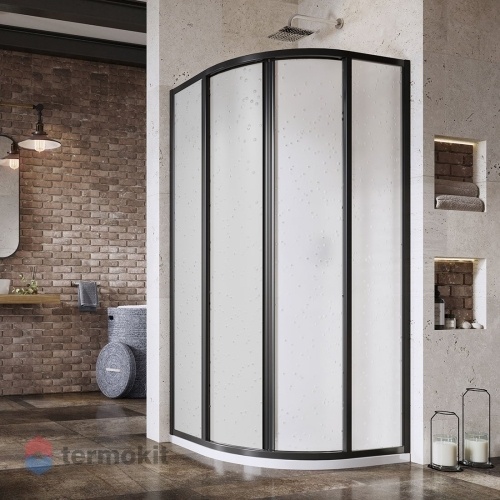 Душевой уголок Ravak Supernova 1950x900 черный 3117O30211
