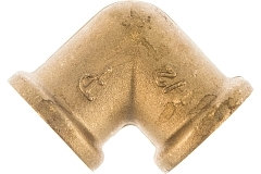 Elsen Угольник 90° ВВ 1/2", 1/2" латунь