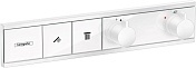 Термостат скрытого монтажа Hansgrohe RainSelect белый матовый 15380700