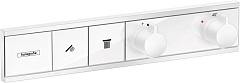 Термостат скрытого монтажа Hansgrohe RainSelect белый матовый 15380700 