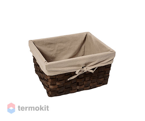 Плетеная корзина WasserKRAFT Berkel Коричневый темный WB-480-M