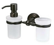 Держатель стакана и дозатора WasserKRAFT Isar K-7389