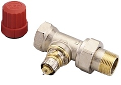 Danfoss Корпус клапана RTR-N 15 S прямой, никелиров.