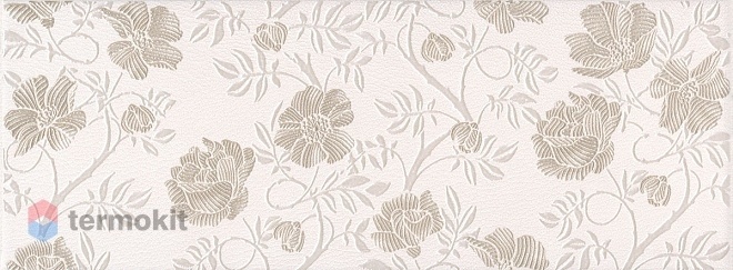 Керамическая плитка Kerama Marazzi Сафьян Цветы AR146/15054 Декор 15x40