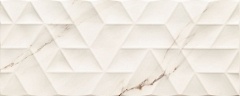 Керамическая плитка Tubadzin Carilla W-white Str настенная 29,8x74,8