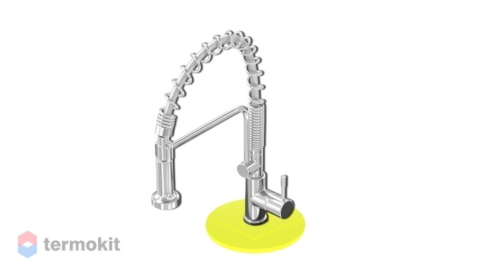 Подставка под кран KitKraken Circle Yellow SMC-1.1003