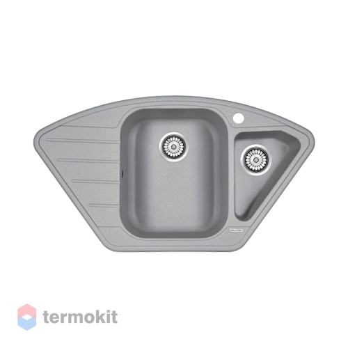 Мойка для кухни Paulmark Wiese серый металлик PM529050-GRM