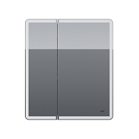 Зеркальный шкаф DREJA Point 70 подвесной Белый глянец 99.9033