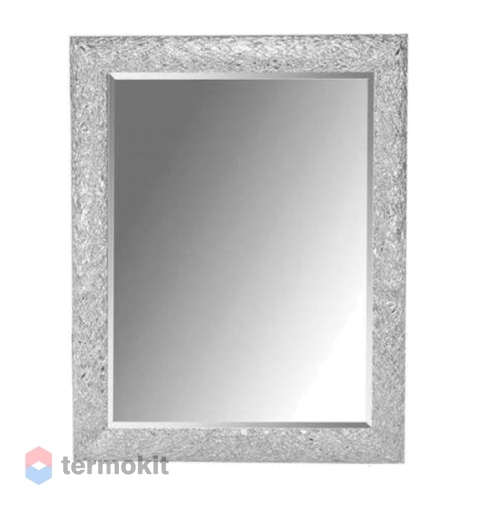 Зеркало Boheme NeoArt Linea 75 белый/серебро 535