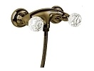 Смеситель для душа Cezares Atlantis бронза, ручка Swarovski ATLANTIS-DS-02-Sw