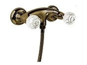 Смеситель для душа Cezares Atlantis бронза, ручка Swarovski ATLANTIS-DS-02-Sw