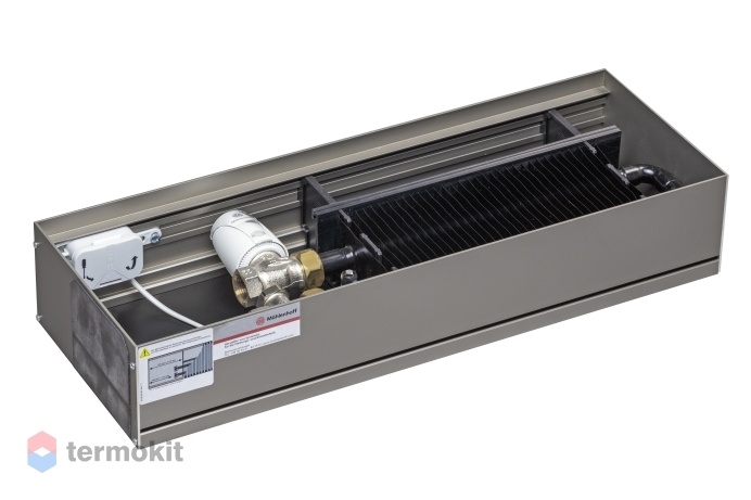 Внутрипольный конвектор Mohlenhoff WSK 410-140-4000 с естественной конвекцией