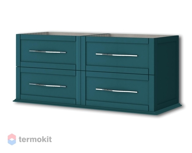 Тумба под раковину Cezares TIFFANY 120 подвесная Blu Petrolio 54956