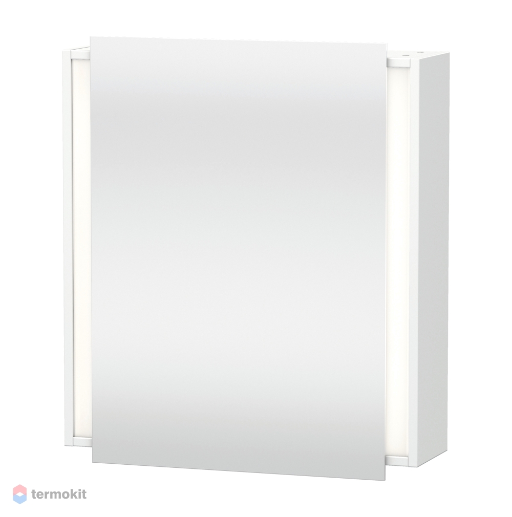 Зеркальный шкаф Duravit Ketho 65 с подсветкой белый KT7530R1818 ДСП ...