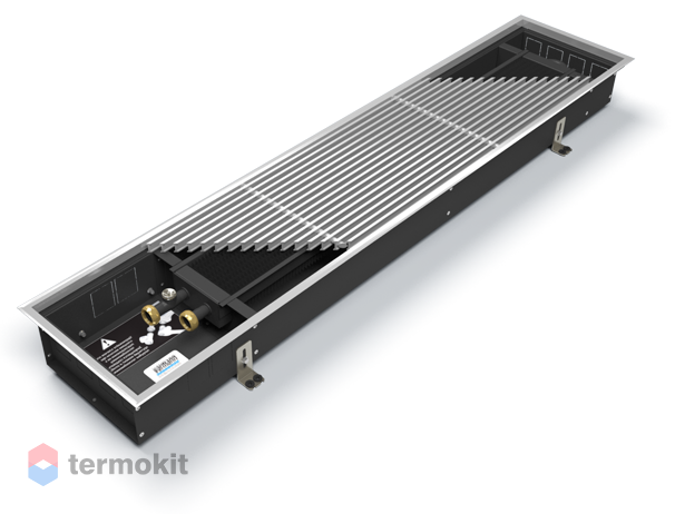 Внутрипольный конвектор Varmann Ntherm 300.90.1400 с естественной конвекцией