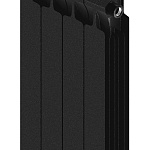 БиМеталлические радиаторы Rifar Monolit Ventil 500 с нижним подключением Антрацит