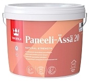Tikkurila Paneeli-Ässä 20 Интерьерный полуматовый лак на водной основе для дерева, панелей, бетона и кирпича