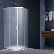 Душевой уголок Vincea Alpha 1900х800х800 хром (рифленое стекло) VSQ-3AL800MT