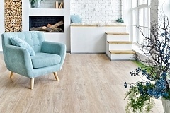 Каменно-полимерная плитка Alpine Floor Classic Eco106-3 МС Дуб Ваниль Селект, 4мм