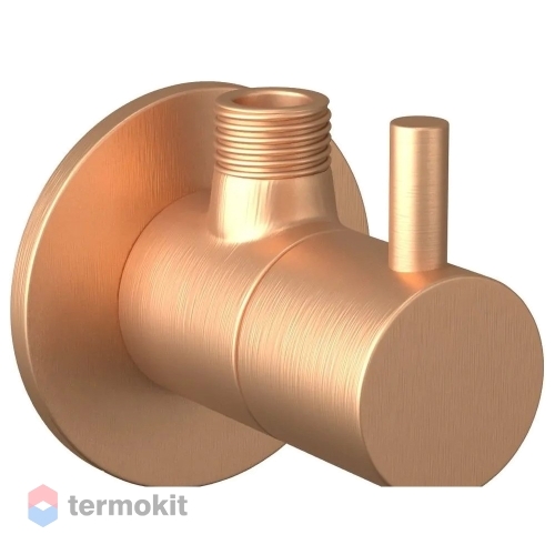 Вентиль угловой универсальный Ravak 1/2"x3/8" розовое золото X01831