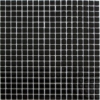 Стеклянная Мозаика Bonaparte Super black (4x15x15) 30x30