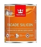 Tikkurila Facade Silicon,Силикон-модифицированная акриловая краска,база А,0,9л