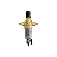 Фильтр механической очистки BWT Protector mini С/R HWS 1/2&quot; для холодной воды, с редуктором давления