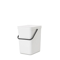 Встраиваемое мусорное ведро Brabantia Sort & Go 25 л Белый 129926