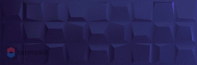 Керамическая плитка Azulev Colours Square Navy настенная 33,3x100