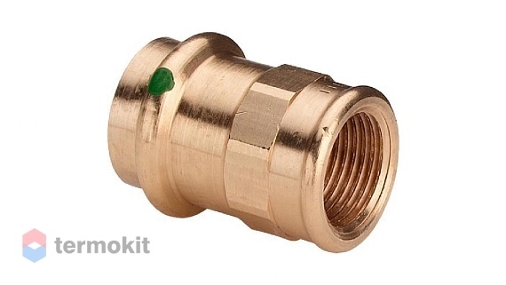 Viega бронзовое соединение с внутренней резьбой 22xRp3/4" Sanpress
