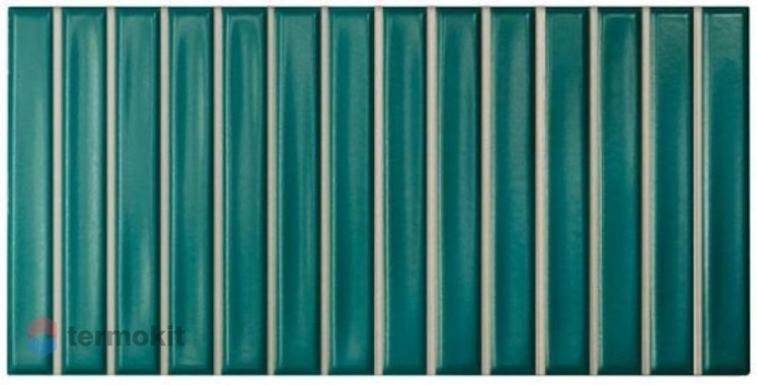 Керамическая плитка Wow Sweet Bars Teal Matt настенная 12,5x25