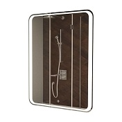 Зеркало Art&Max ELEGANT 50 с подсветкой подвесное AM-Ele-500-800-DS-F