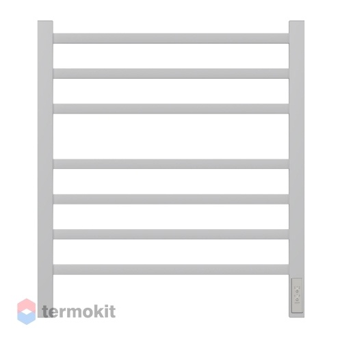 Электрический полотенцесушитель Point Серии Вега П7 500x600, диммер справа, белый PN71856W