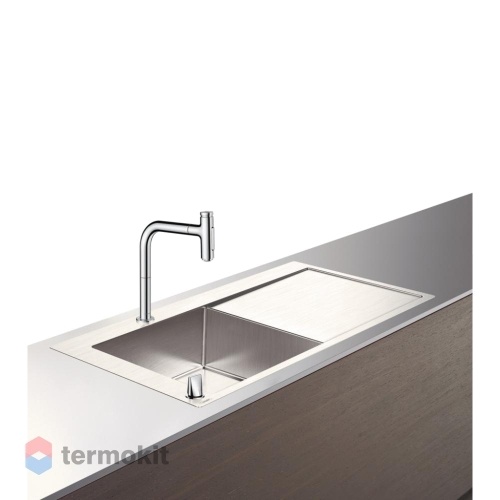 Мойка для кухни Hansgrohe C71 со смесителем 43230000