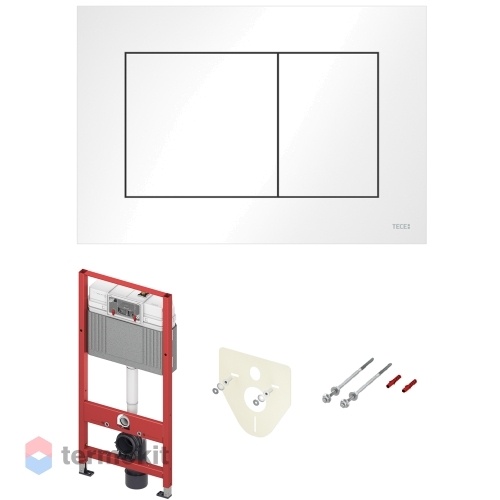 Инсталляция TECE Base 2.0 для подвесного унитаза с клавишей и крепежом 9400413/K447400