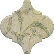 Керамическая плитка Kerama Marazzi Арабески Котто OP/A166/65000 орнамент декор 6,5x6,5