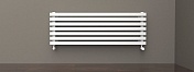 Стальные трубчатые радиаторы КЗТО QUADRUM 40 H 300 с нижней подводкой цвет белый муар