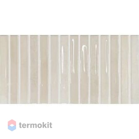 Керамическая плитка DNA Tiles Flash Bars Ivory настенная 12,5х25