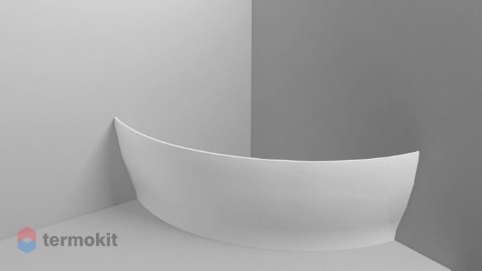 Панель фронтальная для ванны Цвет и Стиль Бореаль Белый НФ-00011569