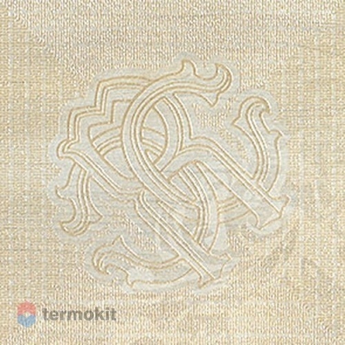 Керамическая плитка Roberto Cavalli Rinascimento 557908 Firma Araldica Frassino Декор 25x25
