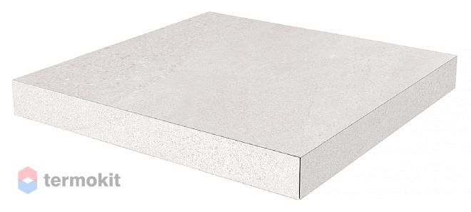 Ступень Kerama Marazzi Про Матрикс DD602600R/GCA Белый угловая клееная 33х33