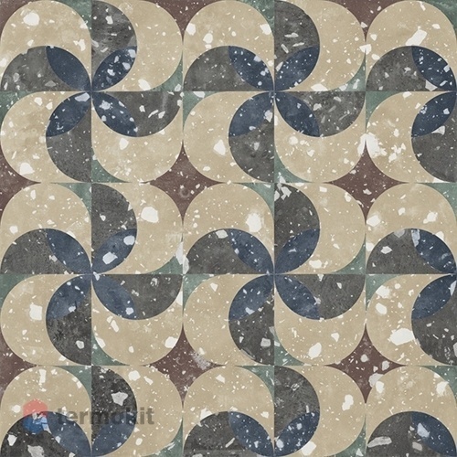 Керамогранит Aparici Petri Stamp Natural 59,55x59,55
